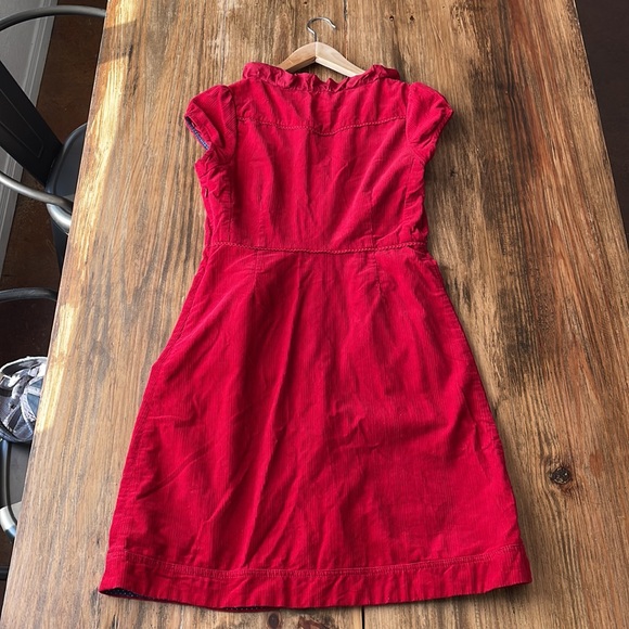 Perfect Dress for the fall! Red Corduroy iress bought at Anthropology - Picture 7 of 16